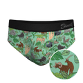 The Hornography | Tropical Animals Ball Hammock® Pouch Underwear Briefs - Shinesty