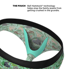 The Hornography | Tropical Animals Ball Hammock® Pouch Underwear Briefs - Shinesty