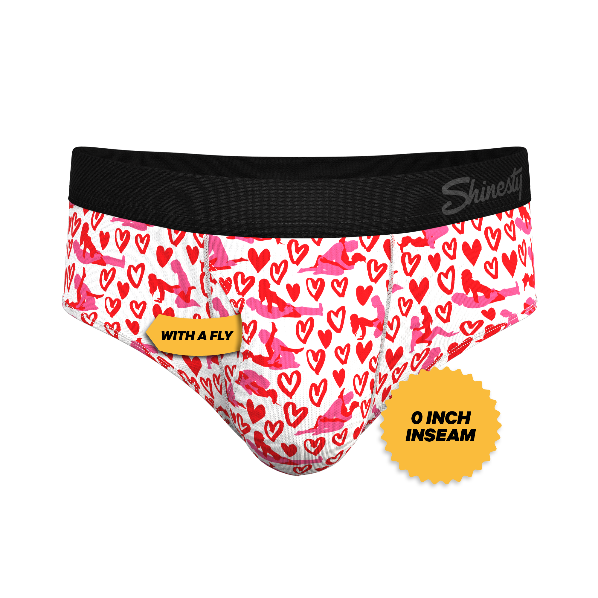 The Hot-Blooded Handbook | Valentines Ball Hammock® Pouch Underwear Briefs - Shinesty