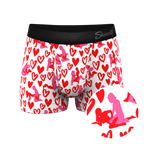 The Hot-Blooded Handbook | Valentines Ball Hammock® Pouch Trunks Underwear - Shinesty