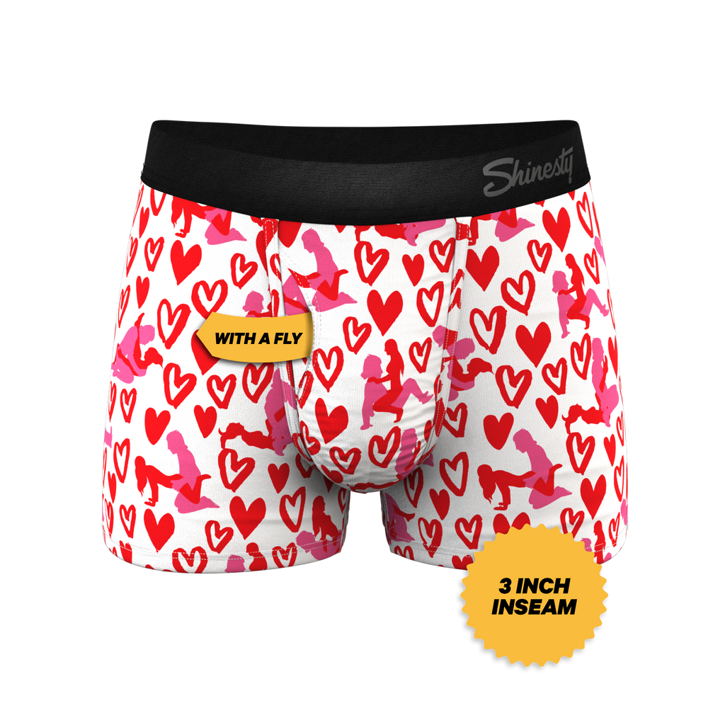 The Hot-Blooded Handbook | Valentines Ball Hammock® Pouch Trunks Underwear - Shinesty