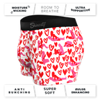 The Hot-Blooded Handbook | Valentines Ball Hammock® Pouch Trunks Underwear - Shinesty