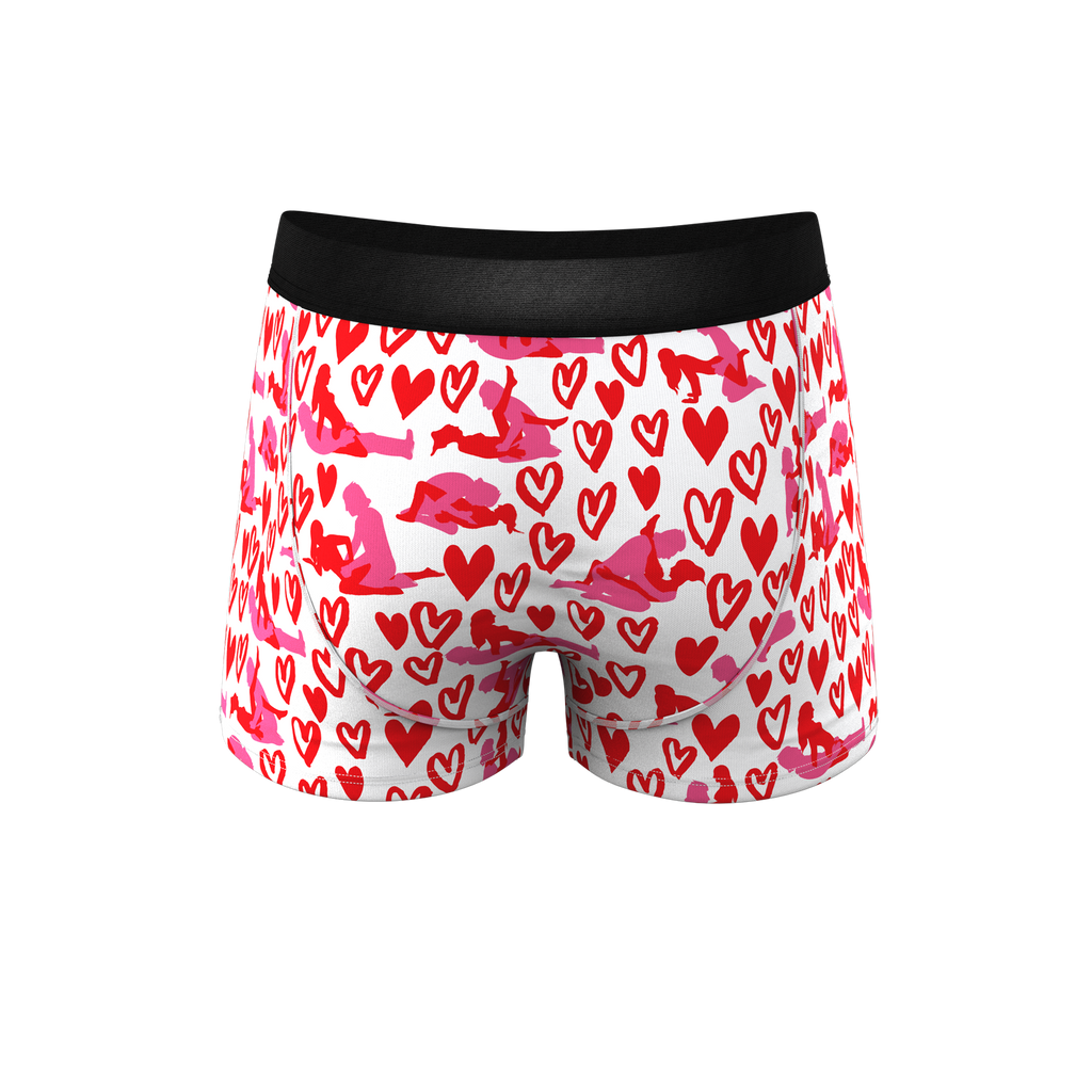 The Hot-Blooded Handbook | Valentines Ball Hammock® Pouch Trunks Underwear - Shinesty