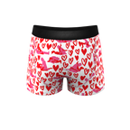 The Hot-Blooded Handbook | Valentines Ball Hammock® Pouch Trunks Underwear - Shinesty
