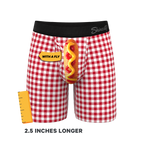 The Hot Diggity | Corn Dog Ball Hammock® Boxer - Long Leg - Shinesty