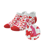 The Hot-Blooded Handbook | Valentine's Day Heel Hammock™ Ankle Socks - Shinesty