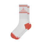 The Hot & Fresh | Pizza Box Heel Hammock™ Crew Socks - Shinesty