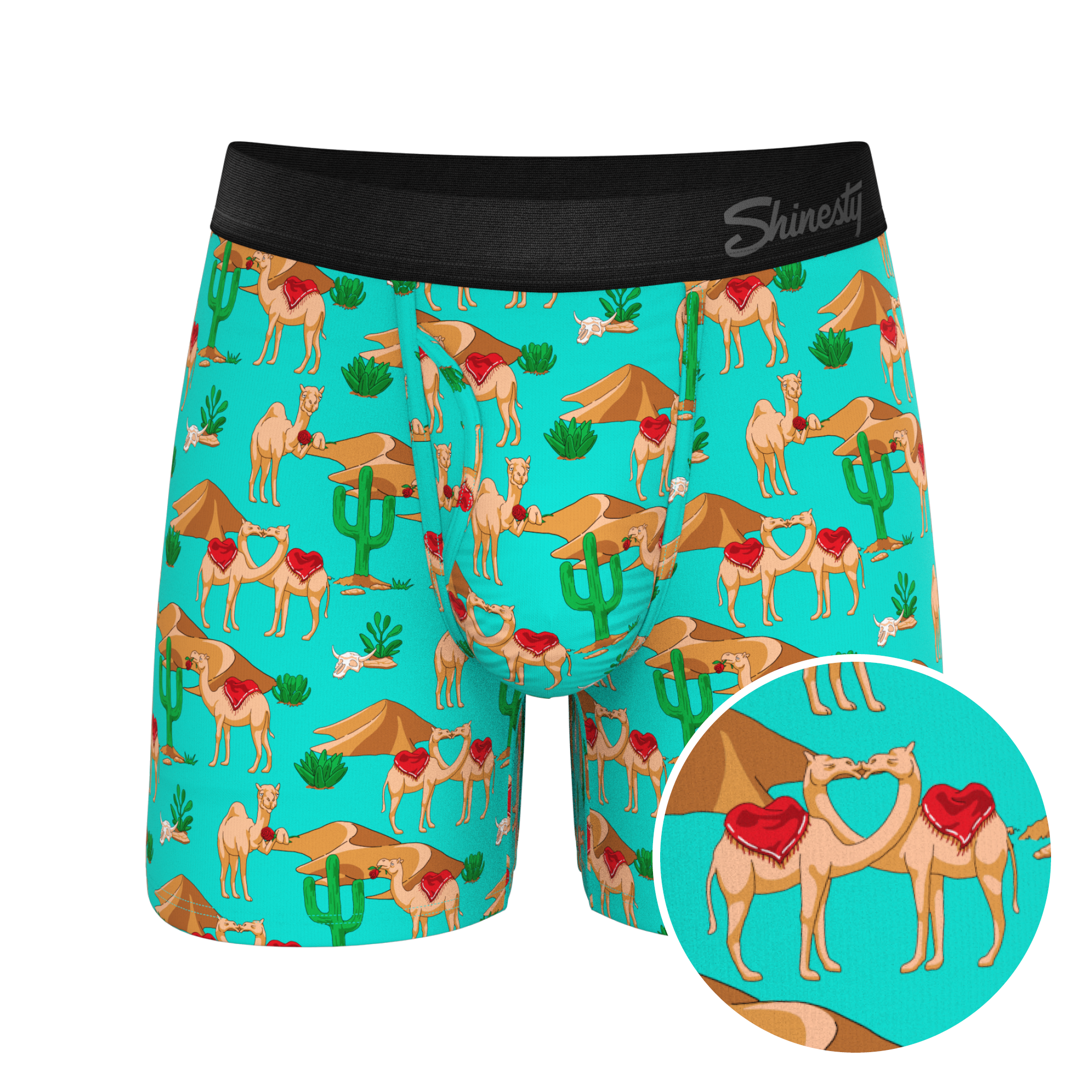 The Hump Day | Camels Ball Hammock® Pouch Underwear With Fly - Shinesty
