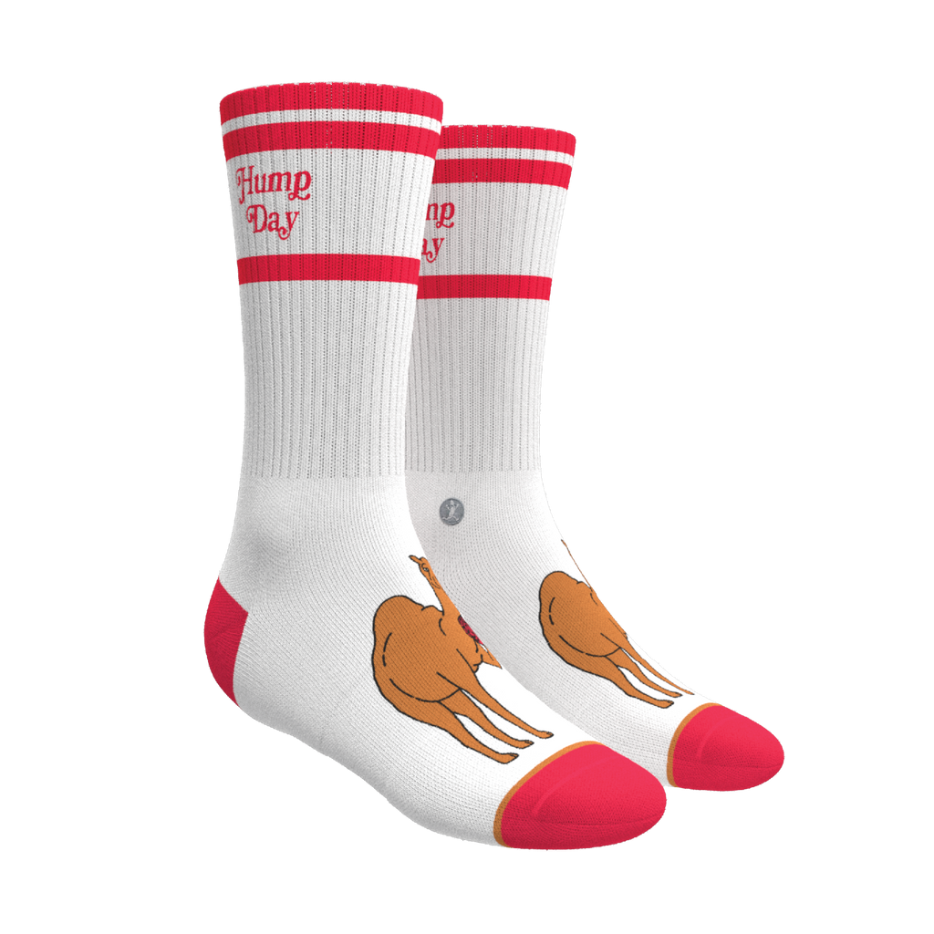 The Hump Day | Camel Heel Hammock™ Crew Socks - Shinesty