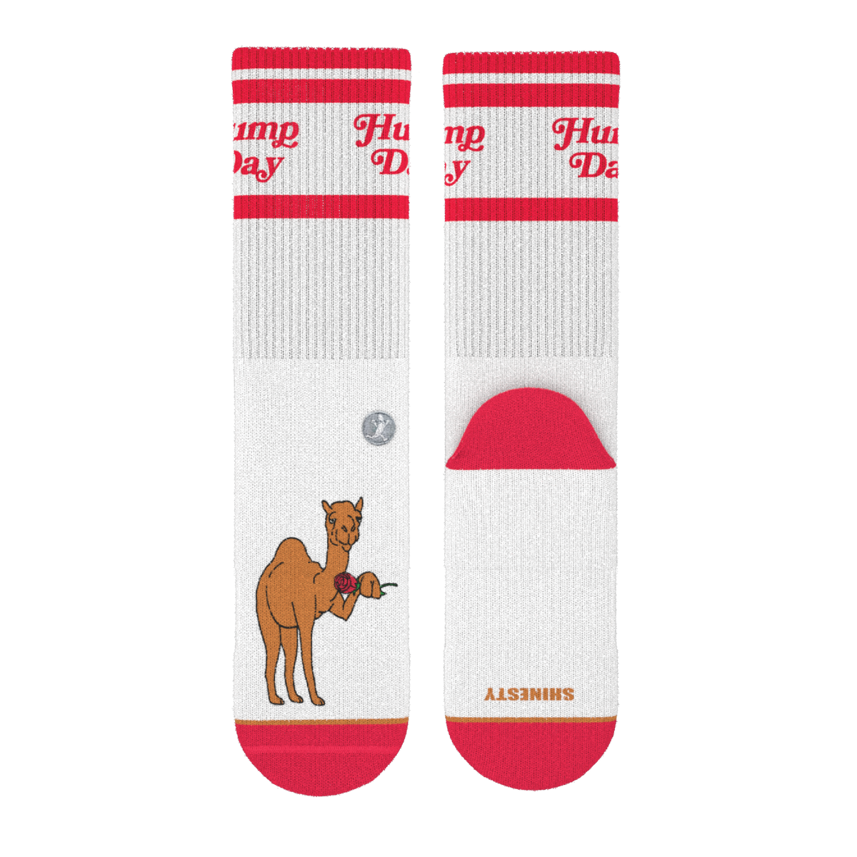 The Hump Day | Camel Heel Hammock™ Crew Socks - Shinesty