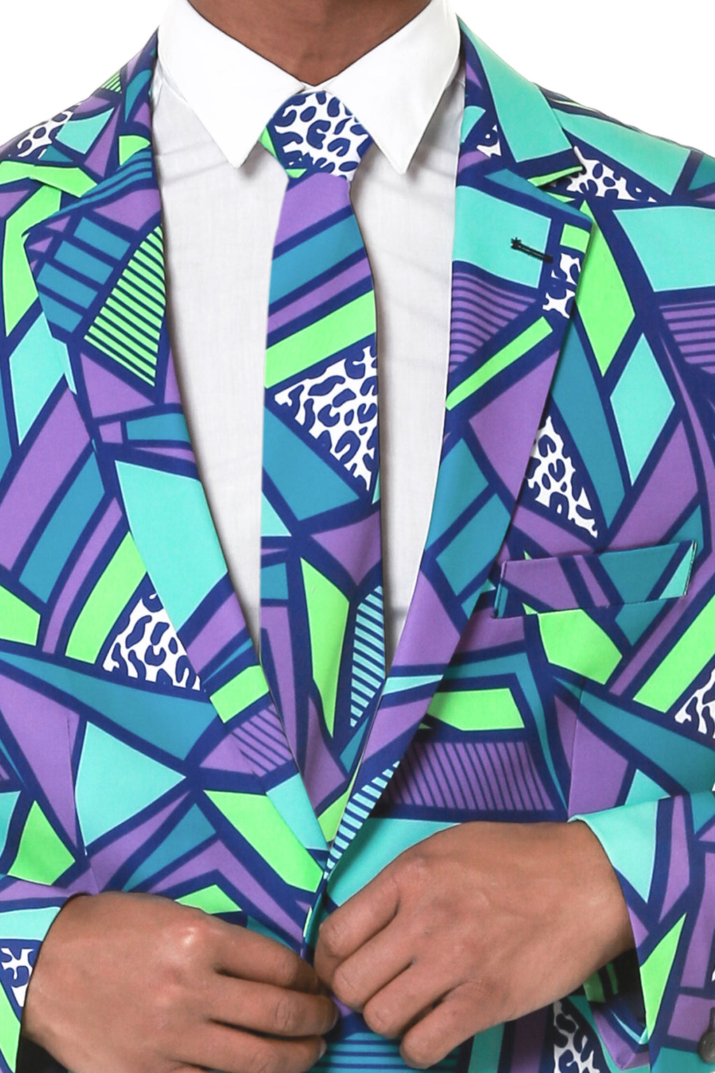 The Le Tootski | Neon Rave Suit - Shinesty