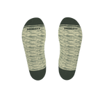 The Illusion | Green Pattern Heel Hammock™ Ankle Socks - Shinesty