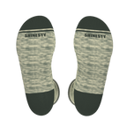 The Illusion | Green Pattern Heel Hammock™ Crew Socks - Shinesty