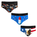 The Independance Apex | Ball Hammock® Pouch Briefs 3 Pack - Shinesty