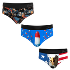 The Independance Apex | Ball Hammock® Pouch Briefs 3 Pack - Shinesty