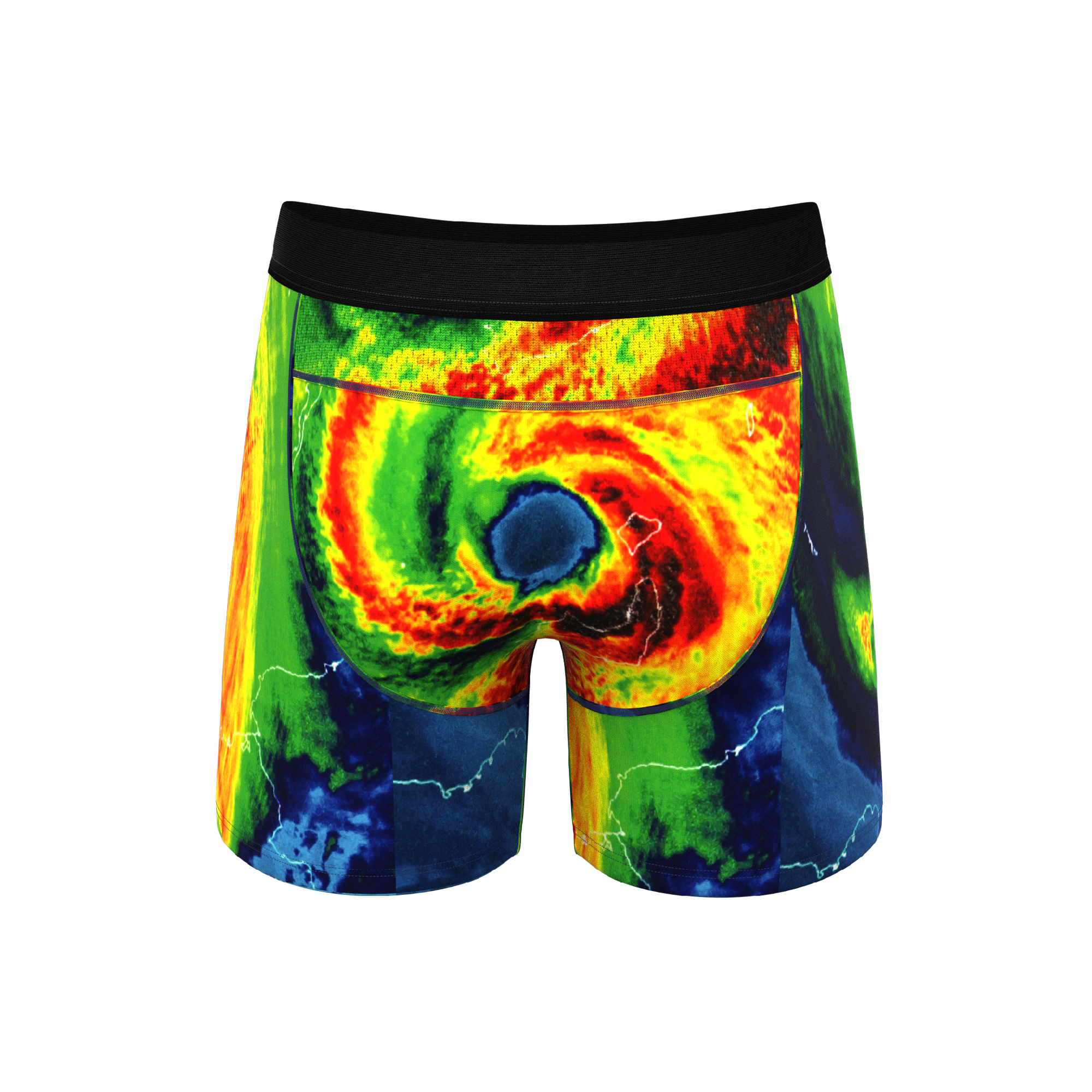 The Insane Hurricane | Hurricane Map paradICE™ Cooling Ball Hammock® Underwear - Shinesty