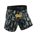 The Inter-Corpse | Halloween Mummies Ball Hammock® Pouch Underwear With Fly - Shinesty