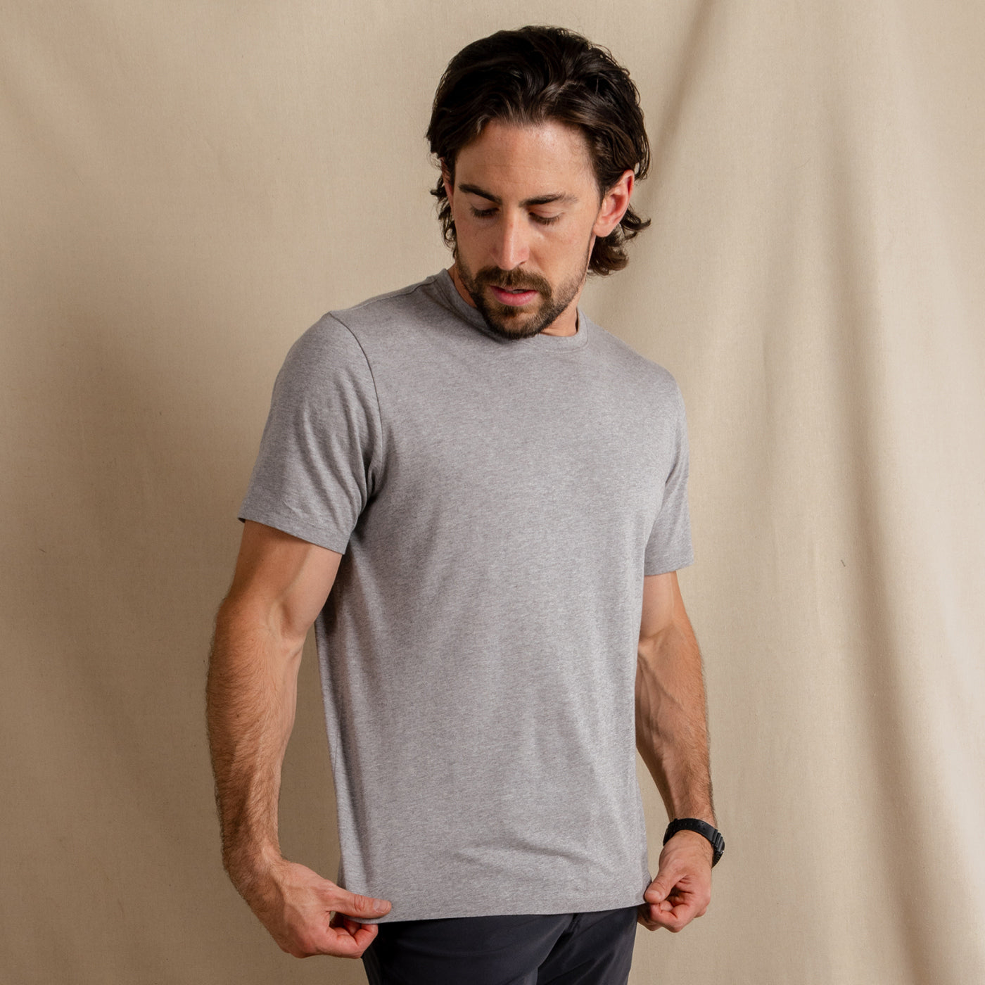 The Intramural Champ | Heather Grey Everyman™ T Shirt - Shinesty