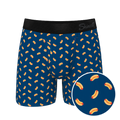The Itty Bitty Buns | Hotdog Ball Hammock® Pouch Underwear With Fly - Shinesty