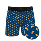 The Itty Bitty Buns | Hotdog Ball Hammock® Pouch Underwear With Fly - Shinesty