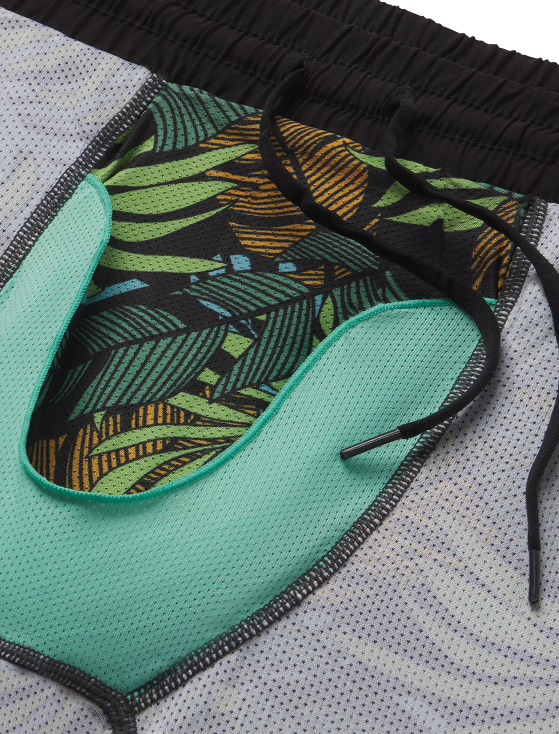 The Botanist | Tropical Leaves Ball Hammock® 7 Inch Athletic Shorts - Shinesty