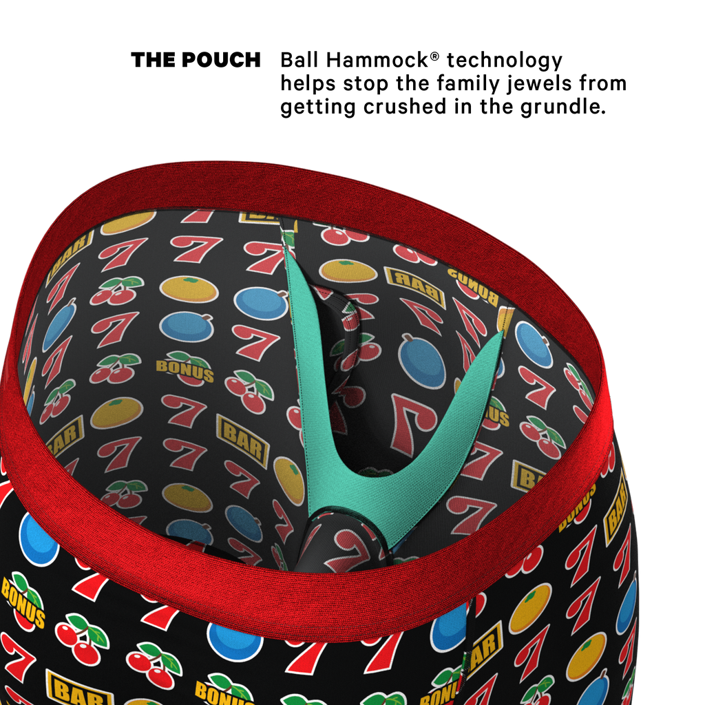 The Apex Jackpot | Slot Machine Ball Hammock® Boxer - Long Leg - Shinesty