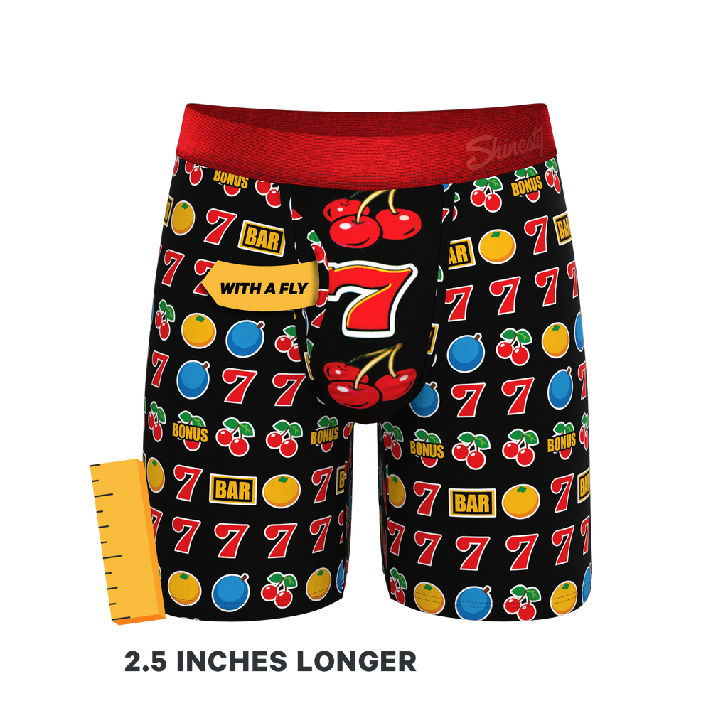 The Apex Jackpot | Slot Machine Ball Hammock® Boxer - Long Leg - Shinesty