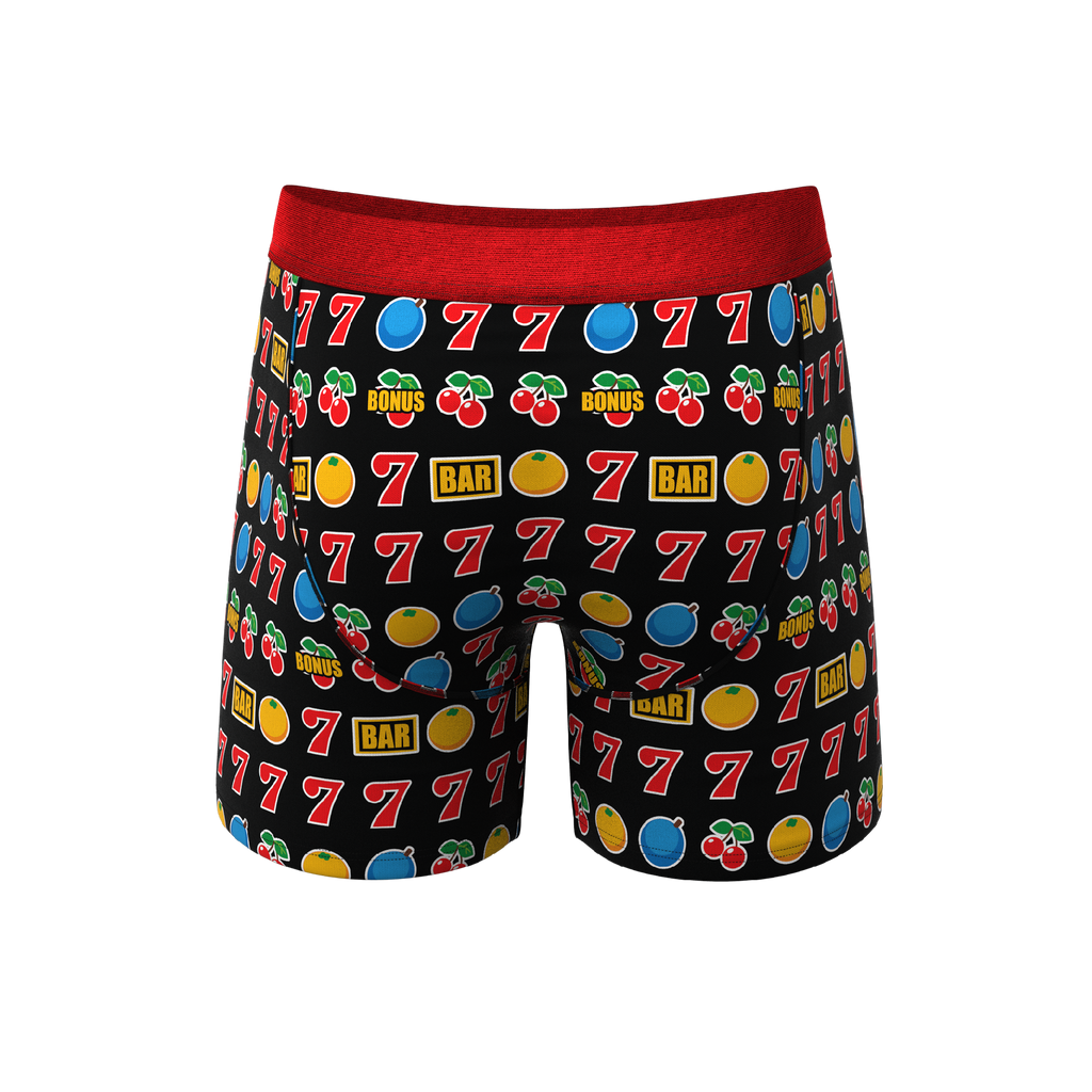 The Apex Jackpot | Slot Machine Ball Hammock® Pouch Underwear With Fly - Shinesty