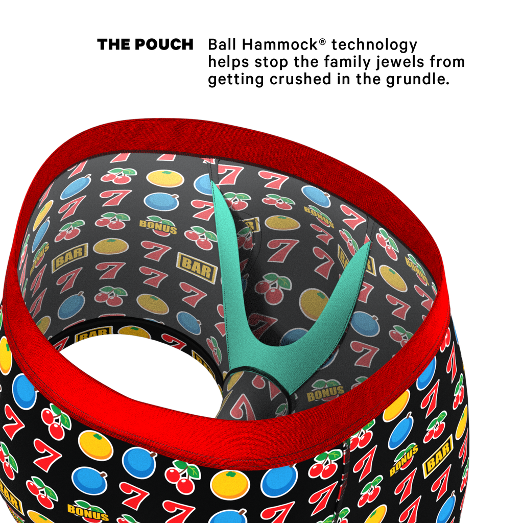 The Apex Jackpot | Slot Machine Ball Hammock® Pouch Trunks Underwear - Shinesty