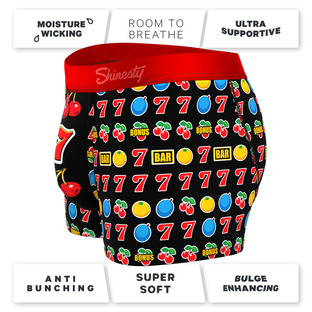 The Apex Jackpot | Slot Machine Ball Hammock® Pouch Trunks Underwear - Shinesty
