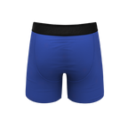 The Jackson | Blue Cowboy Shinesty x Diamond Cross Ranch Ball Hammock® Pouch Underwear With Fly - Shinesty