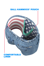 The Jacksonville Jort | Denim USA Ball Hammock® Pouch 8" Swim Trunks - Shinesty