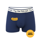 The Jet Set | Hot Tub Club Navy Ball Hammock® Pouch Trunks Underwear - Shinesty