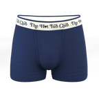 The Jet Set | Hot Tub Club Navy Ball Hammock® Pouch Trunks Underwear - Shinesty