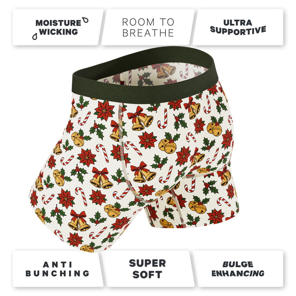 The Jingle All The Way | Christmas Bells Ball Hammock® Pouch Underwear - Shinesty