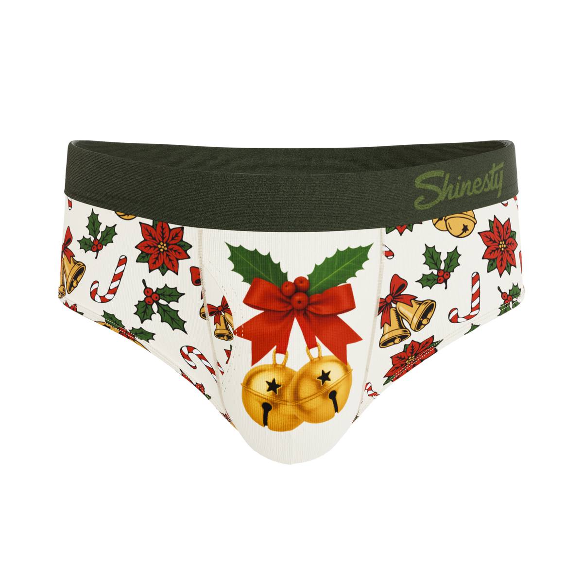The Jingle All The Way | Christmas Bells Ball Hammock® Pouch Underwear Briefs - Shinesty