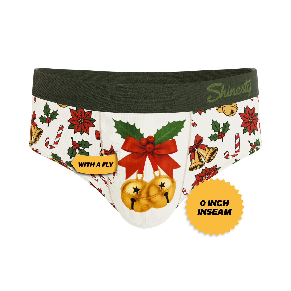 The Jingle All The Way | Christmas Bells Ball Hammock® Pouch Underwear Briefs - Shinesty