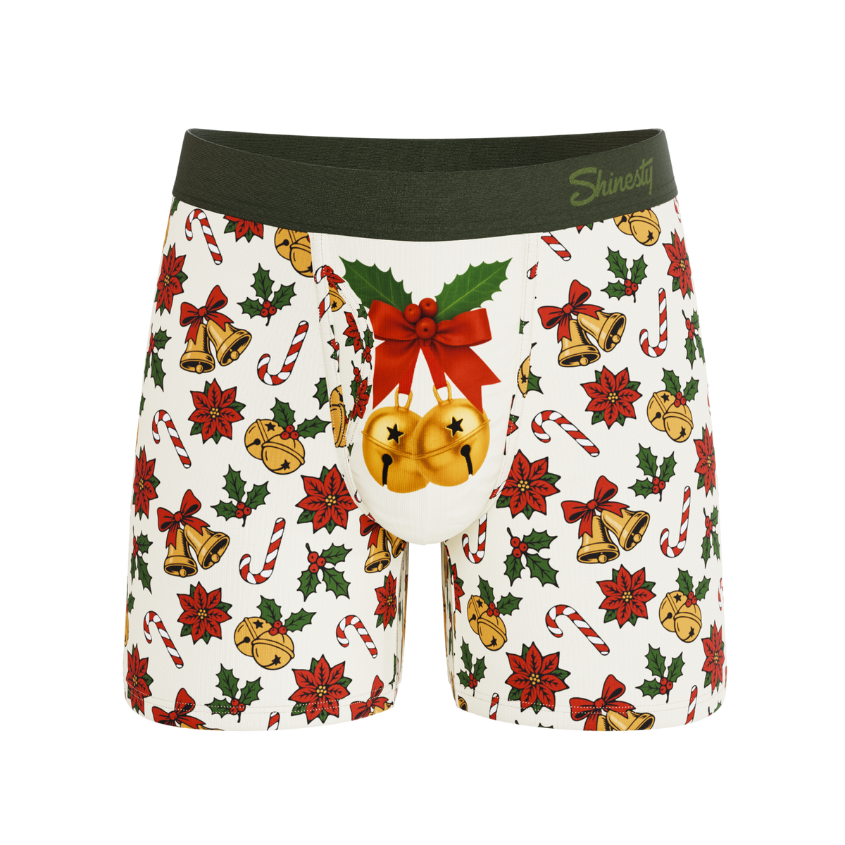 The Jingle All The Way | Christmas Bells Ball Hammock® Magnum Big Pouch Underwear - Shinesty