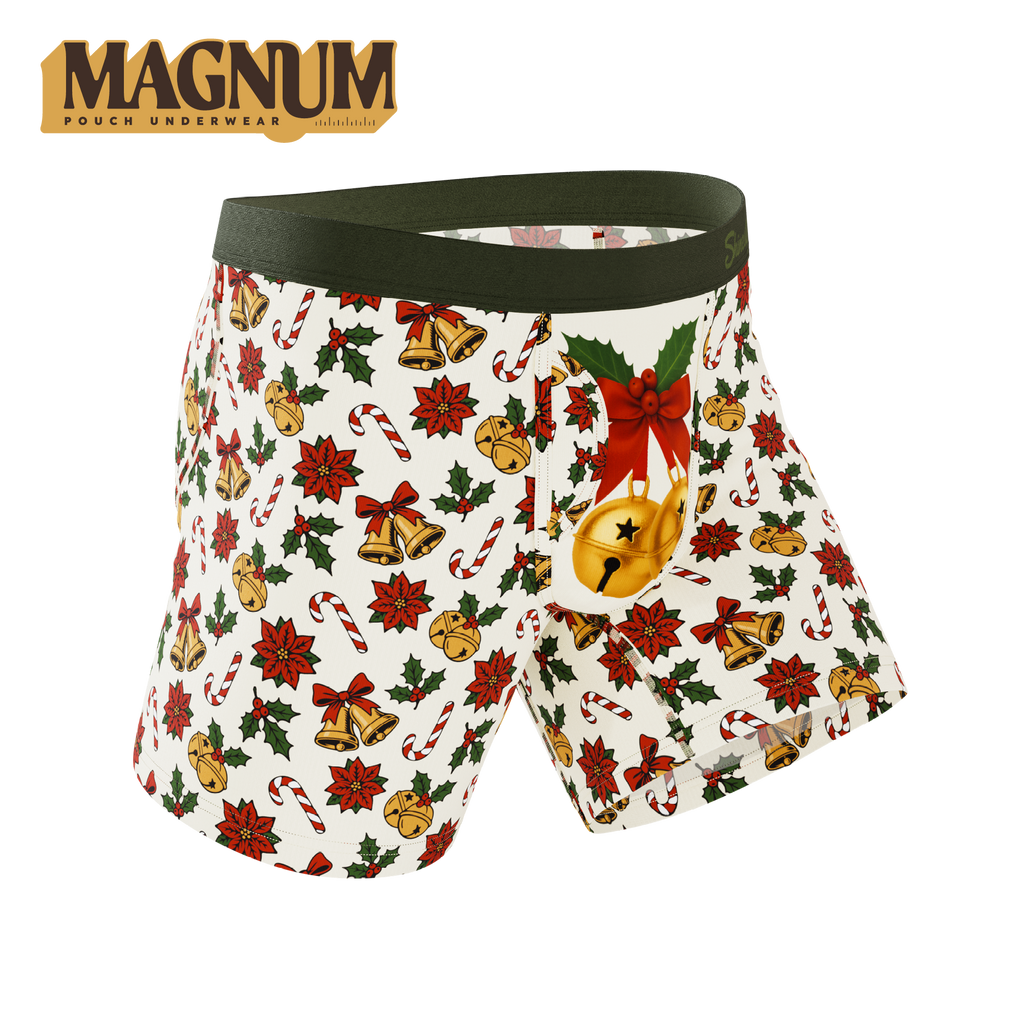 The Jingle All The Way | Christmas Bells Ball Hammock® Magnum Big Pouch Underwear - Shinesty