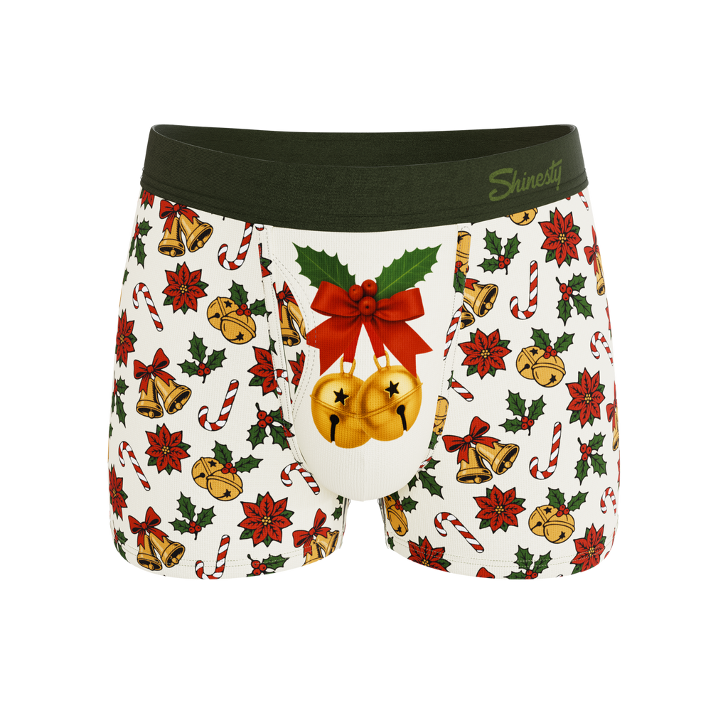The Jingle All The Way | Christmas Bells Ball Hammock® Pouch Trunks Underwear - Shinesty