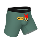 The Jingles | Christmas Bells Ball Hammock® Pouch Underwear With Fly - Shinesty
