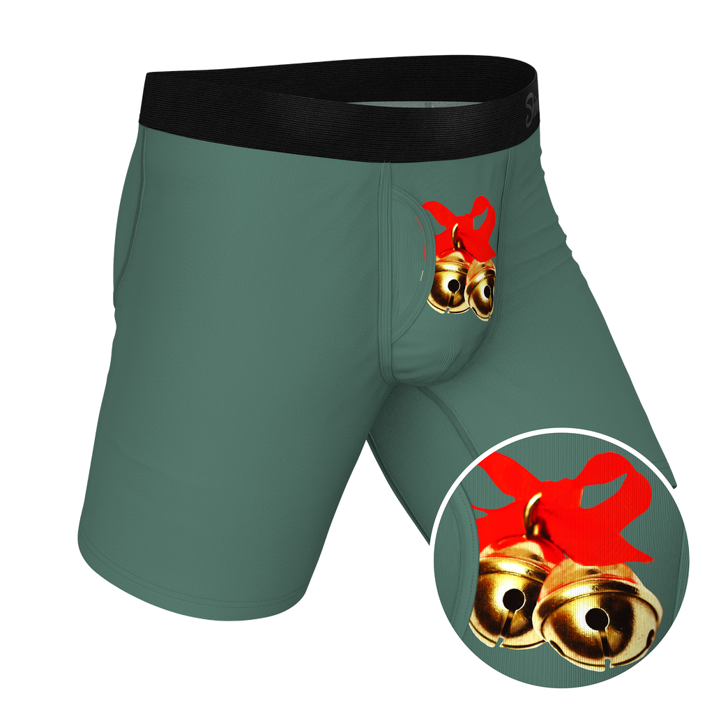 The Jingles | Christmas Bells Ball Hammock® Boxer - Long Leg - Shinesty