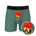 The Jingles | Christmas Bells Ball Hammock® Pouch Underwear With Fly - Shinesty
