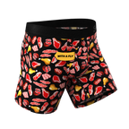 The Juicy Loins | Meat Ball Hammock® Pouch Underwear With Fly - Shinesty
