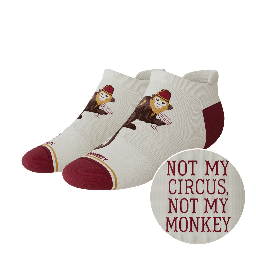 The Jungle Juice | Circus Monkey Heel Hammock™ Ankle Socks - Shinesty