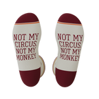 The Jungle Juice | Circus Monkey Heel Hammock™ Crew Socks - Shinesty