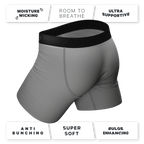 The Junk In The Trunk | Elephant Ball Hammock® Pouch Underwear With Fly - Shinesty