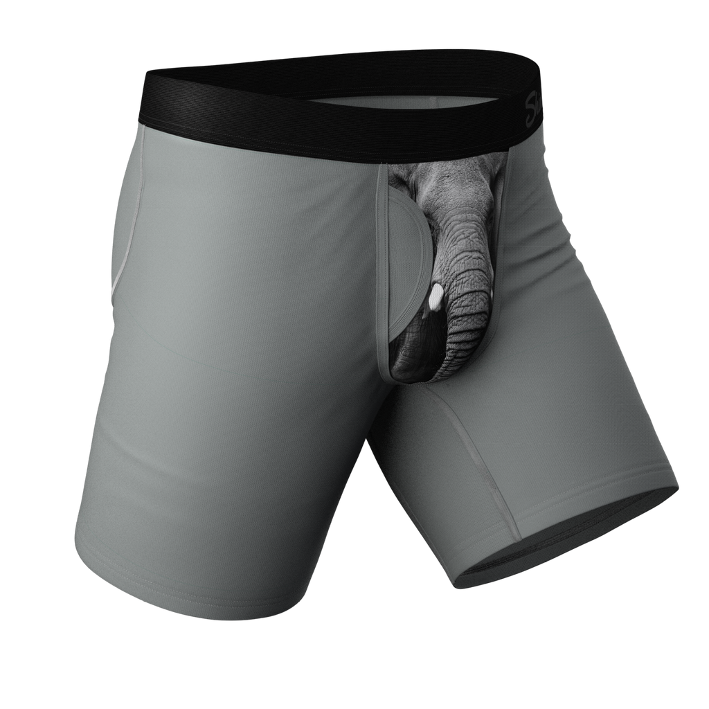 The Junk In The Trunk | Elephant Ball Hammock® Boxer - Long Leg - Shinesty