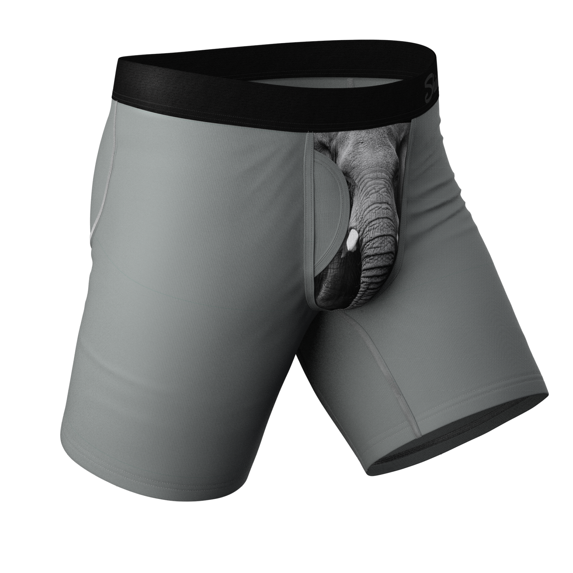 The Junk In The Trunk | Elephant Ball Hammock® Boxer - Long Leg - Shinesty