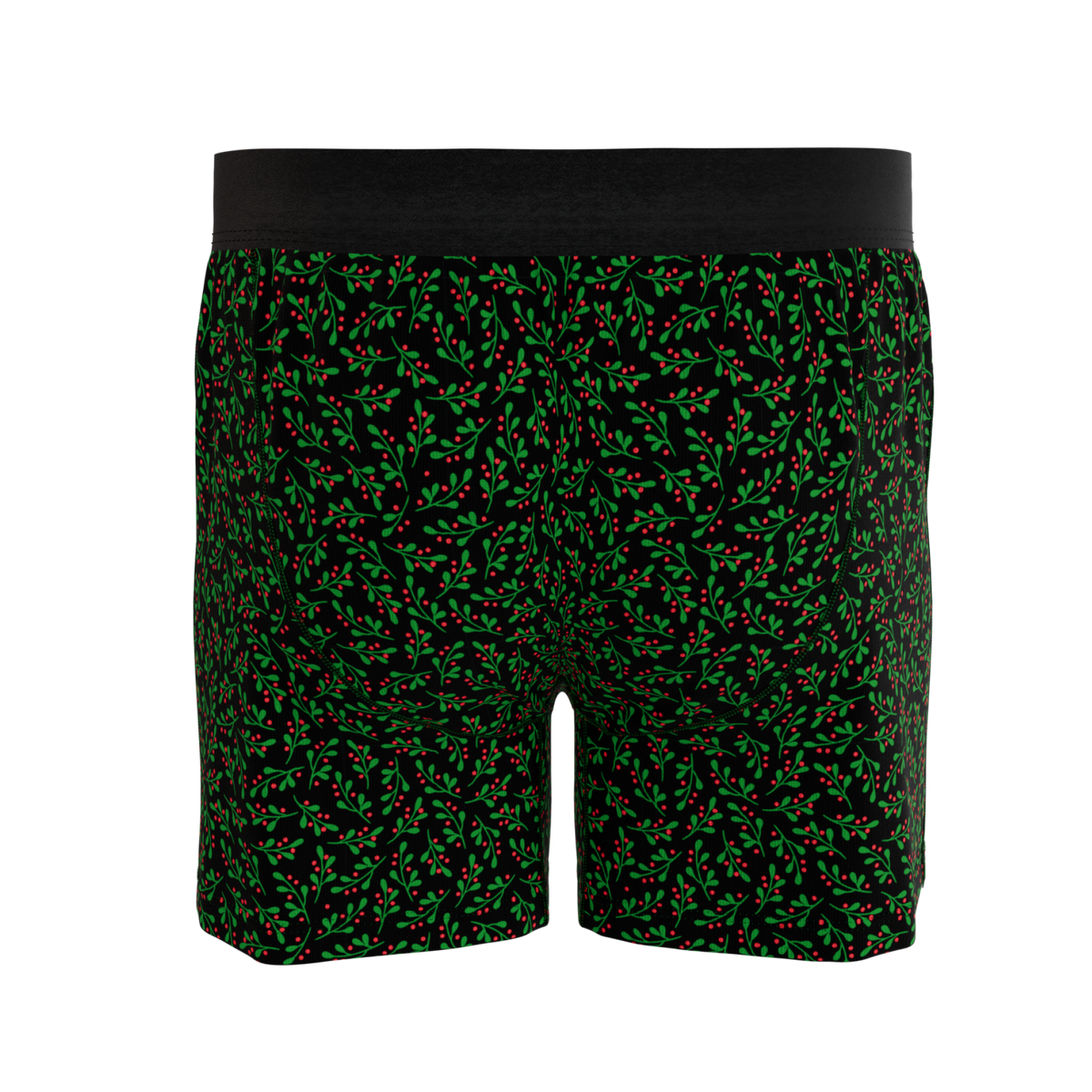The Kiss Me There | Mistletoe Boxers - Shinesty
